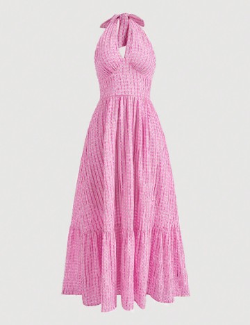 
						Rochie lunga SHEIN, roz