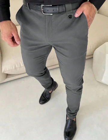 Pantaloni SHEIN, gri