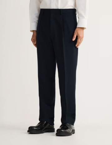 
						Pantaloni Reserved, bleumarin inchis