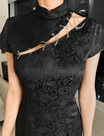 Rochie scurta SHEIN, negru Negru