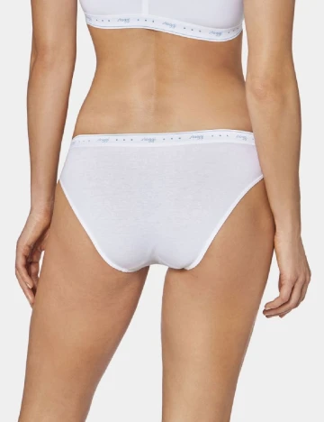 Set chiloti 2 bucati Sloggi by Triumph, alb