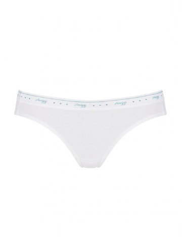 Set chiloti 2 bucati Sloggi by Triumph, alb