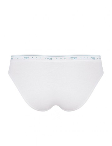 Set chiloti 2 bucati Sloggi by Triumph, alb