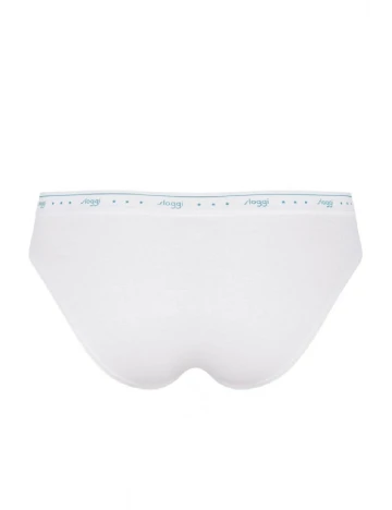 Set chiloti 2 bucati Sloggi by Triumph, alb