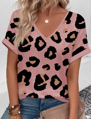 
						Tricou SHEIN, roz