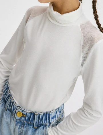 Bluza Reserved, alb