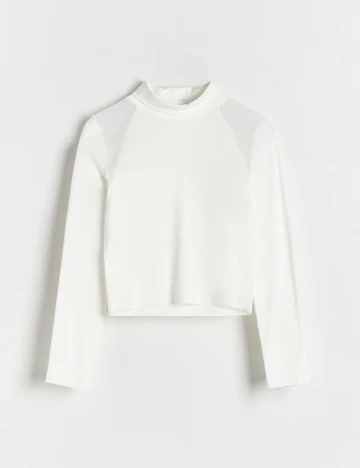 Bluza Reserved, alb
