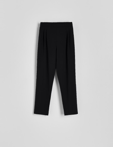 Pantaloni Reserved, negru
