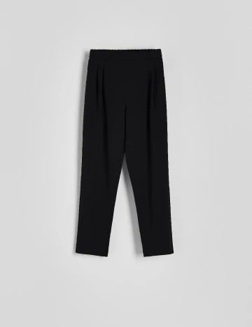 Pantaloni Reserved, negru
