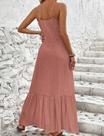Rochie lunga SHEIN, roz Roz