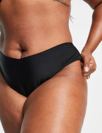 Chilot de baie Ivory Rose Curve, negru