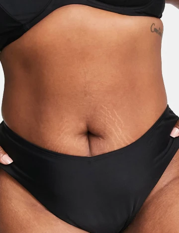 Chilot de baie Ivory Rose Curve, negru