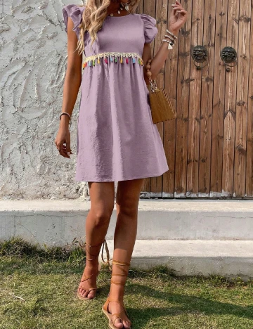 Rochie scurta SHEIN, mov