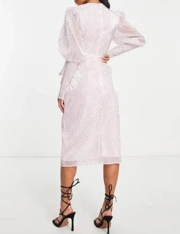Rochie medie Collective The Label, roz