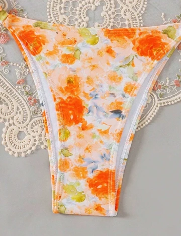 Costum de baie SHEIN, portocaliu