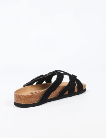 Slapi SHEIN, negru Negru