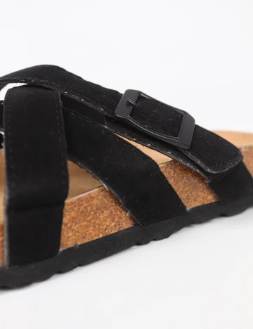 Slapi SHEIN, negru Negru