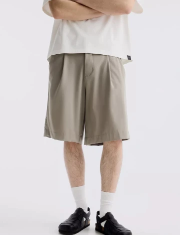 Pantaloni scurti Pull&Bear, bej