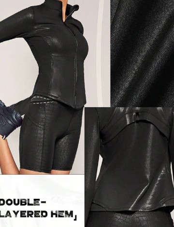 Bluza GLOWMODE, negru