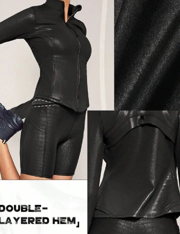 Bluza GLOWMODE, negru