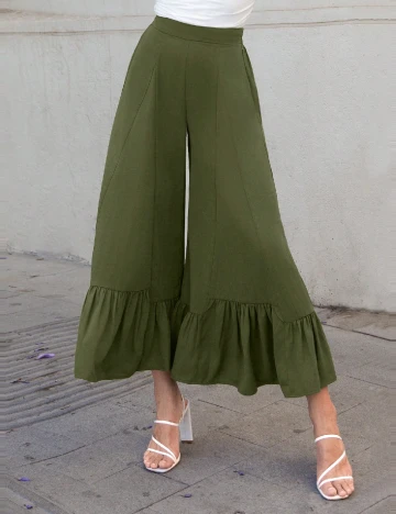 Pantaloni SHEIN, verde
