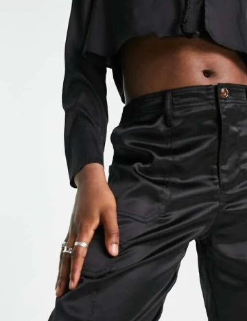 Pantaloni Signature 8, negru Negru