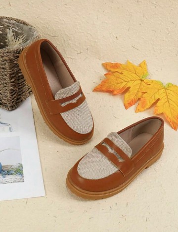 Mocasini Shein Kids, maro