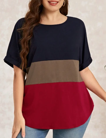 Tricou Emery Rose Curve, mix culori