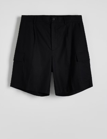 
						Pantaloni scurti Reserved, negru