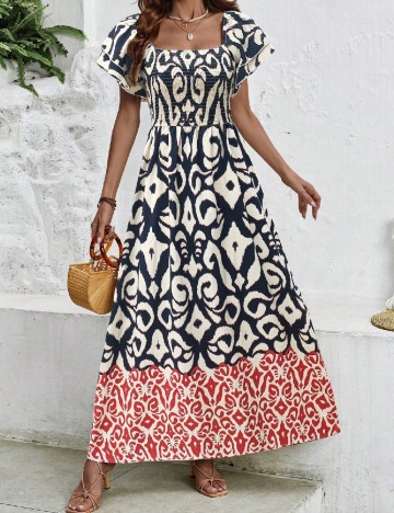 
						Rochie lunga SHEIN, mix culori
