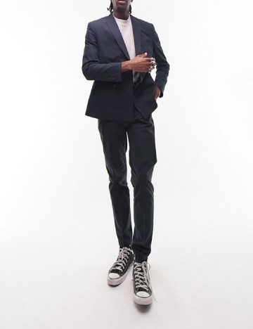 
						Sacou Topman, bleumarin
