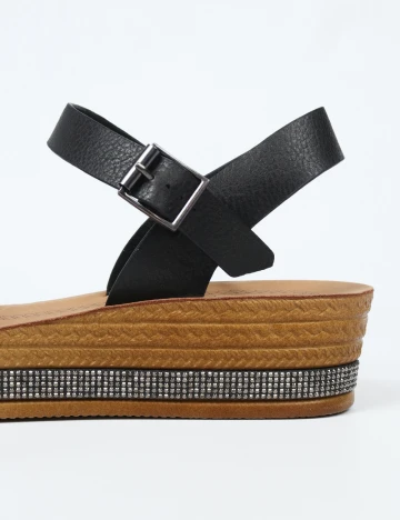 Sandale SHEIN, negru