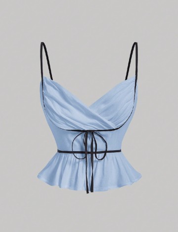 
						Top SHEIN, albastru