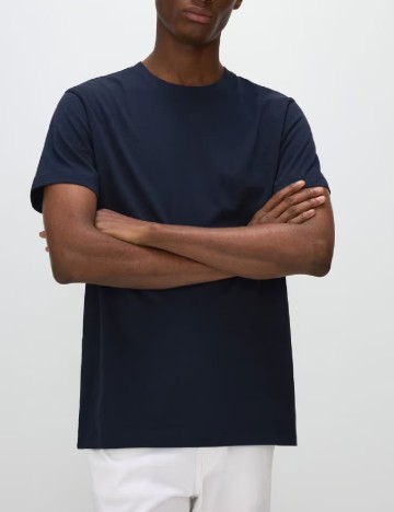 
						Tricou Reserved, bleumarin inchis