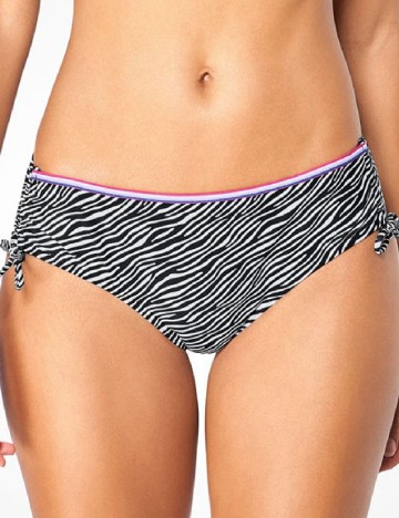 
						Chilot de  baie Triumph, alb/negru