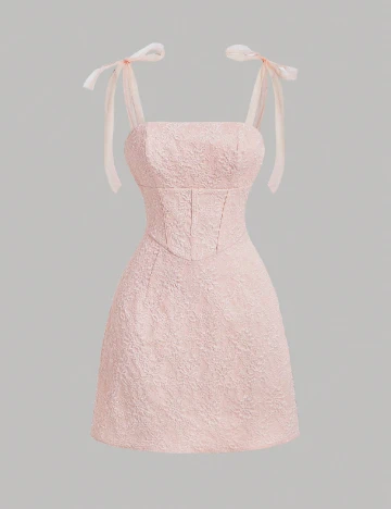 Rochie scurta SHEIN, roz Roz
