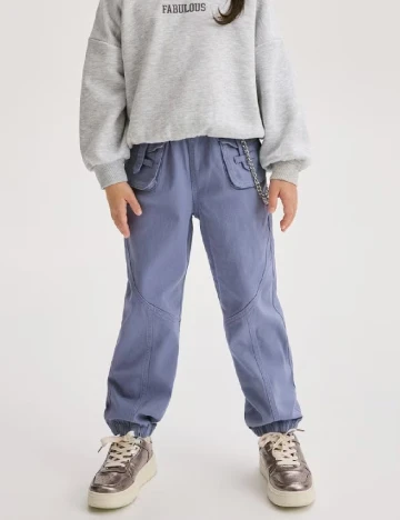 Pantaloni Reserved, albastru
