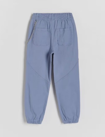 Pantaloni Reserved, albastru