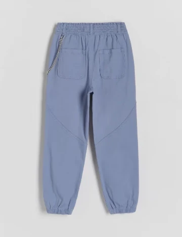 Pantaloni Reserved, albastru
