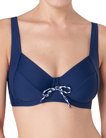 
						Sutien de baie Triumph, bleumarin