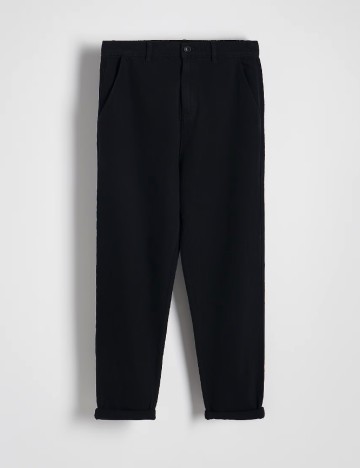 Pantaloni Reserved, negru