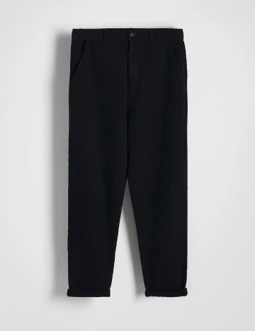 Pantaloni Reserved, negru