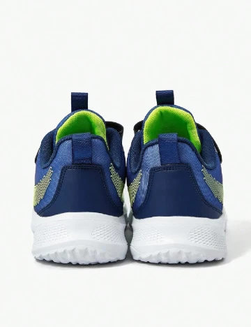 Adidasi Shein Kids, albastru/verde Albastru