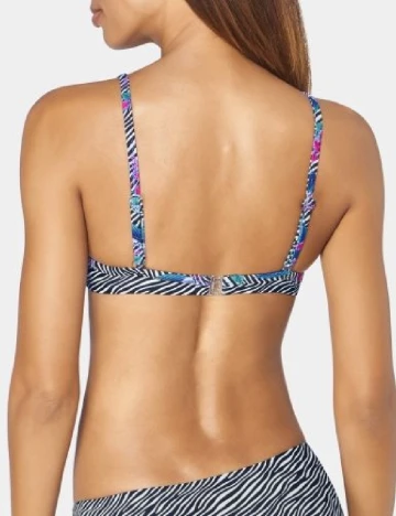Sutien de baie Triumph, alb/negru