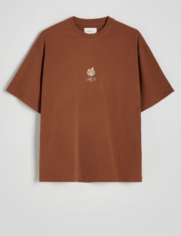 
						Tricou Reserved, maro