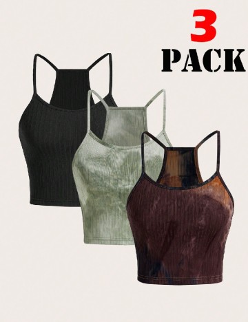 
						Set topuri SHEIN, mix culori