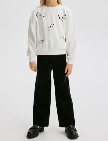 
						Pantaloni Reserved, negru