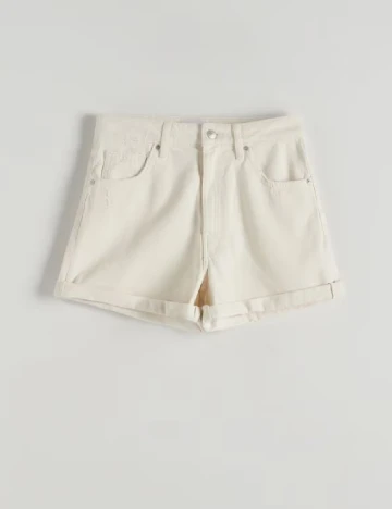 Pantaloni scurti Reserved, ecru