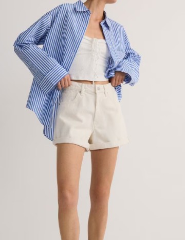 Pantaloni scurti Reserved, ecru
