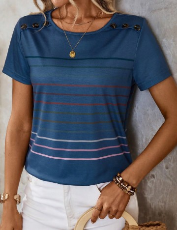 
						Tricou Emery Rose, albastru